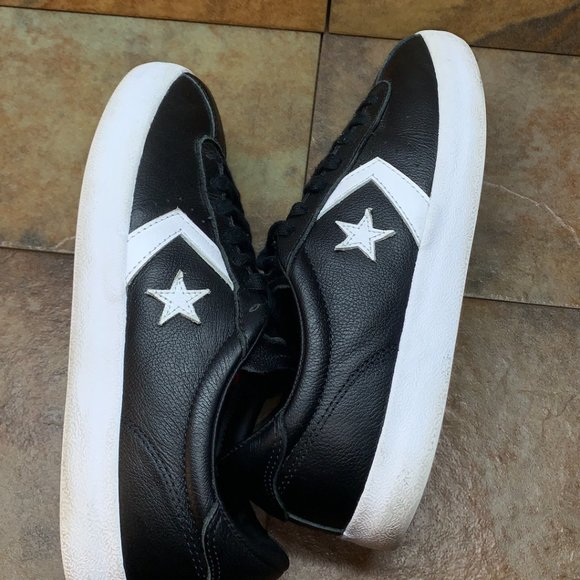 Converse Mens Breakpoint OX 157776C Black White Sneaker Shoes Size M 8.5 W 10 - Picture 5 of 9
